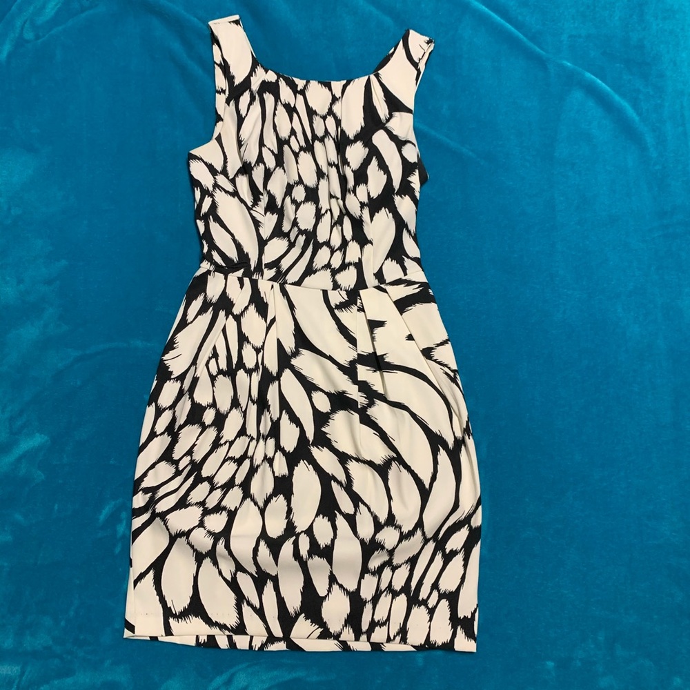 Black and white dress